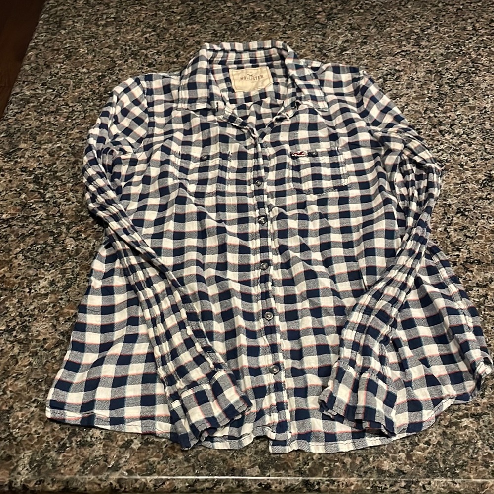 Hollister thin flannel.